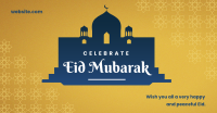 Celebrate Eid Mubarak Facebook Ad Design