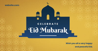 Celebrate Eid Mubarak Facebook Ad Image Preview