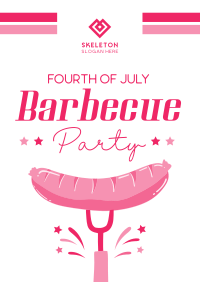 July BBQ Poster Image Preview