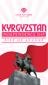 Kyrgyzstan National Day Facebook Story Preview