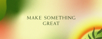 Something Great Facebook Cover Design