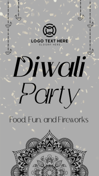 Diwali Party YouTube Short Design