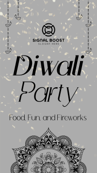 Diwali Party YouTube Short Image Preview