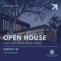 Modern Open House Today Instagram post Image Preview