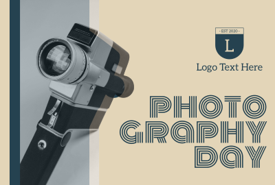 Vintage Photography Day Pinterest board cover Image Preview