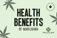 Medical Benefits of Marijuana Pinterest Cover Design
