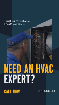 Reliable HVAC Solutions YouTube short Image Preview