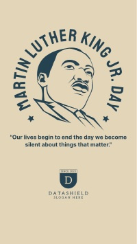 Martin Luther King Jr. Instagram story Image Preview