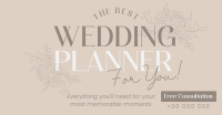 Your Wedding Planner Facebook Ad Design