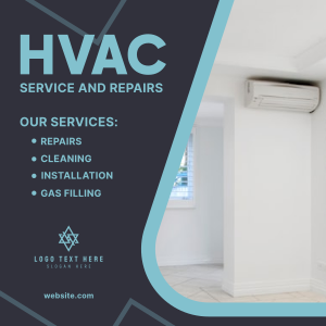 HVAC Services Instagram post Image Preview