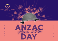 Anzac Day Postcard Image Preview