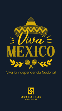 Mexico Independence Day Facebook Story Design