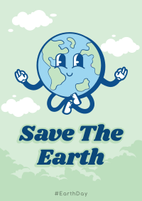 Modern Earth Day Poster Design