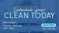Housekeeping Opening Facebook Event Cover Design
