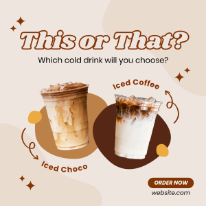 Choose Your Drink Instagram post Image Preview