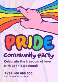 Hold Your Pride Flyer Image Preview