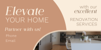 Renovation Elevate Your Space Twitter post Image Preview