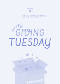 Cute Giving Tuesday Flyer Image Preview