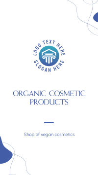Organic Cosmetic Instagram story Image Preview