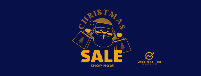 Christmas Sale Facebook cover Image Preview
