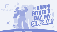 Superhero Father's Day Animation Image Preview