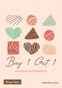 Assorted Chocolates Flyer Design