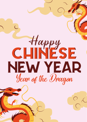 Chinese New Year Dragon Poster Image Preview