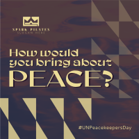 Day of UN Peacekeepers Instagram post Image Preview
