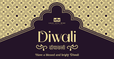 Blessed Bright Diwali Facebook ad Image Preview