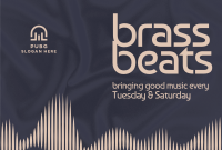 Brassy Beats Pinterest board cover Image Preview
