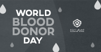 Minimalist Blood Donor Day Facebook Ad Image Preview