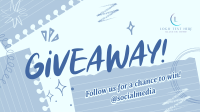 Generic Giveaway Scribbles Video Design