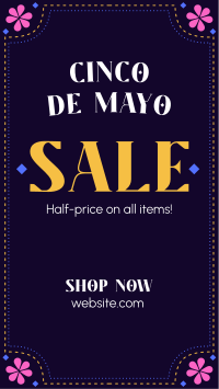 Cinco Party Sale Facebook story Image Preview