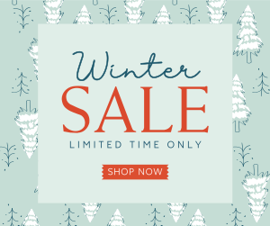 Winter Pines Sale Facebook post Image Preview