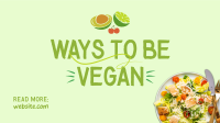 Vegan Food Adventure Facebook Event Cover Image Preview