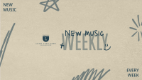 Grunge New Music Playlist YouTube Banner Design