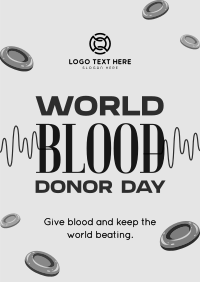 World Blood Donation Day Poster Image Preview