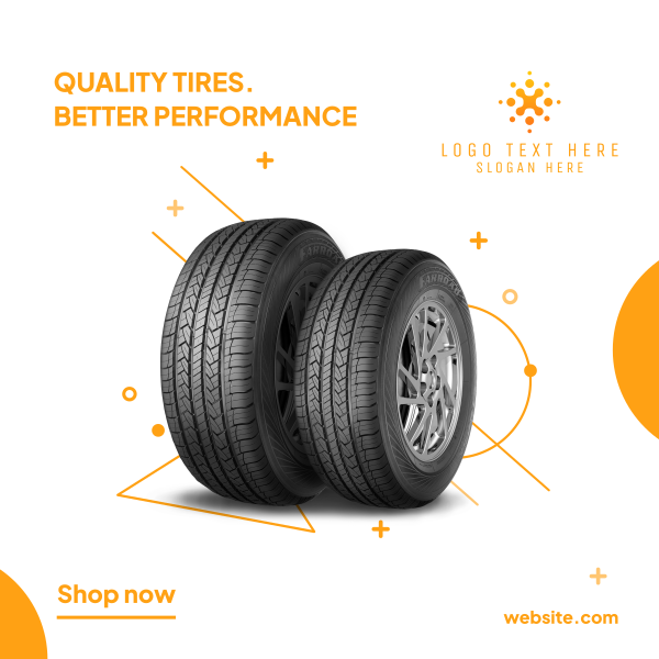 Quality Tires Instagram Post Design Image Preview