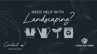 Minimalist Landscaping Animation Image Preview