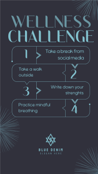 The Wellness Challenge Instagram Reel Image Preview