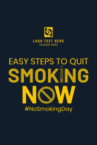 Quit Smoking Now Pinterest Pin Image Preview
