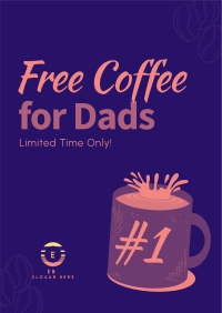 Father's Day Coffee Flyer Image Preview