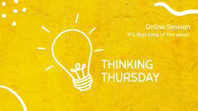 Thinking Light Bulb Facebook event cover Image Preview