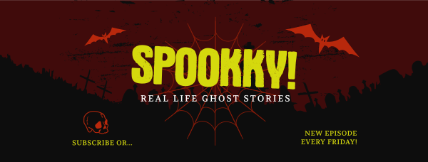 Ghost Stories Facebook Cover Design Image Preview