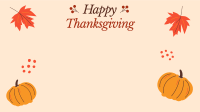 Thanksgiving Sale Zoom background Image Preview