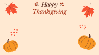 Thanksgiving Sale Zoom Background Image Preview