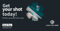 Get your shot today Facebook ad Image Preview