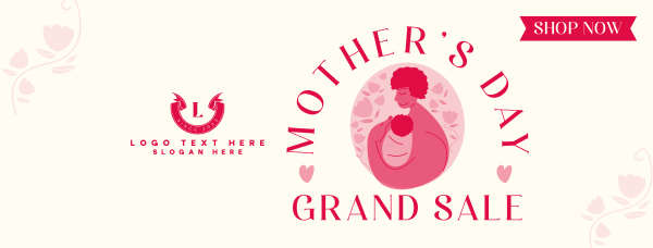 Maternal Caress Sale Facebook Cover Design