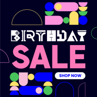 It's your Birthday Sale Instagram Post Design