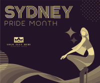 Sydney Pride Month Greeting Facebook post Image Preview